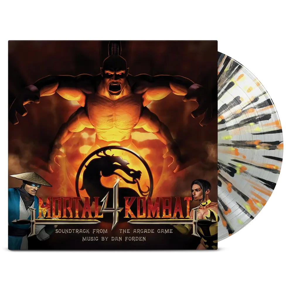 Dan Forden – MORTAL KOMBAT 4 (Transparent Yellow/Orange Vinyl) (Vinyl)
