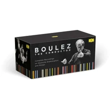CD BOULEZ - THE CONDUCTOR : COMPLETE RECORDINGS ON DE