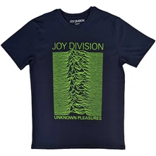 Joy Division, Tričko Unknown Pleasures FP, Unisex, Modrá