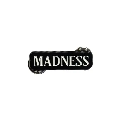 Pin Badge: Text Logo