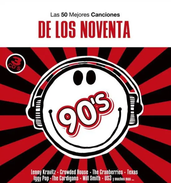 SUS 50 MEJORES CANCIONES DE LOS 90