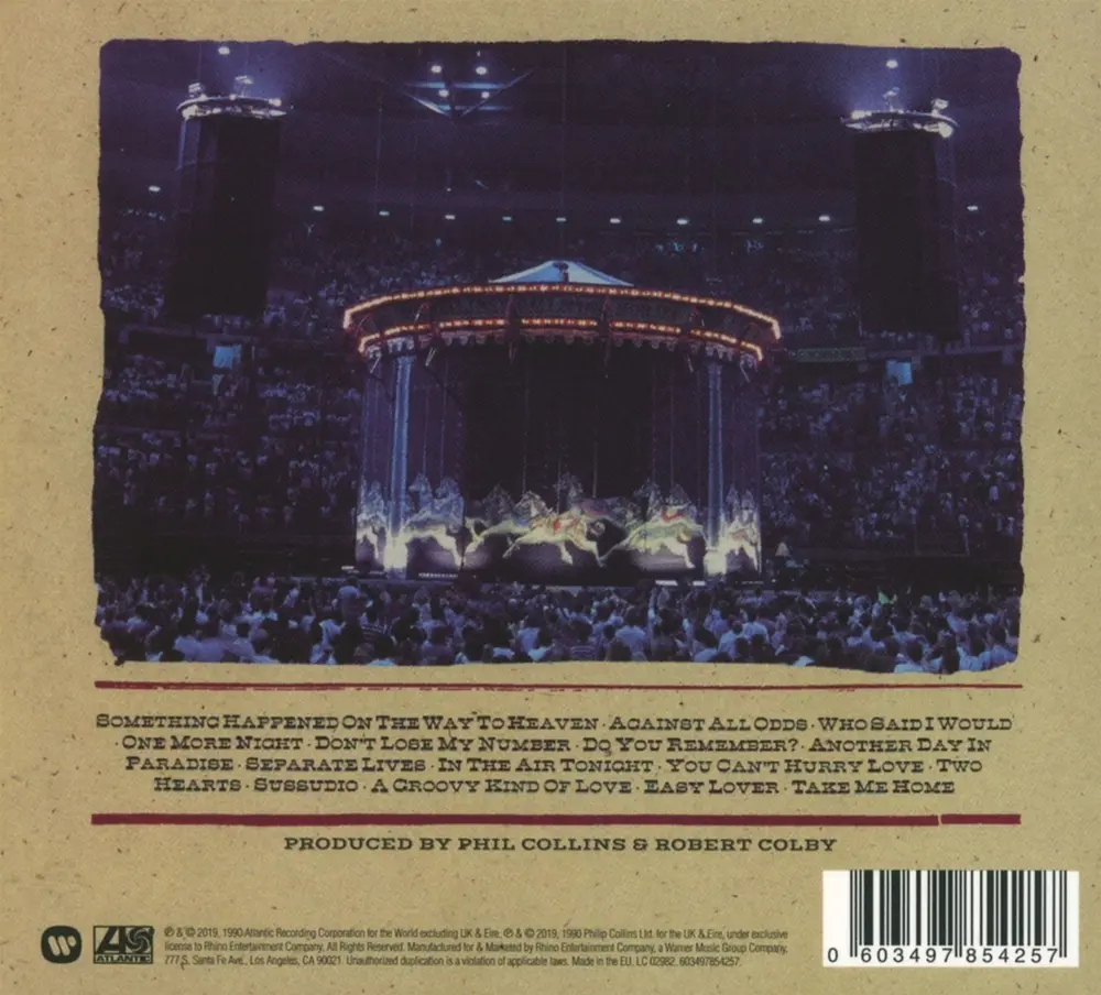 Phil Collins – SERIOUS HITS...LIVE! (CD)