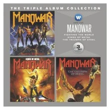 Manowar, CD TRIPLE ALBUM COLLECTION
