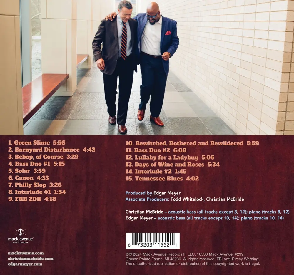 Christian McBride & Edgar Meyer – BUT WHO'S GONNA PLAY THE MELODY? (CD)