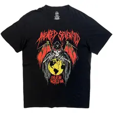 Avenged Sevenfold, Tričko Unisex T-Shirt: End Of The World Tour (Black), Unisex, Čierna