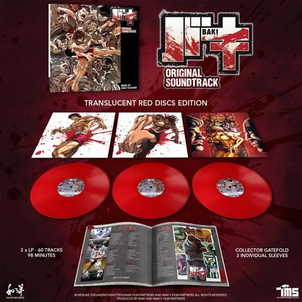 Kenji Fujisawa – BAKI ORIGINAL SOUNDTRACK (Vinyl)