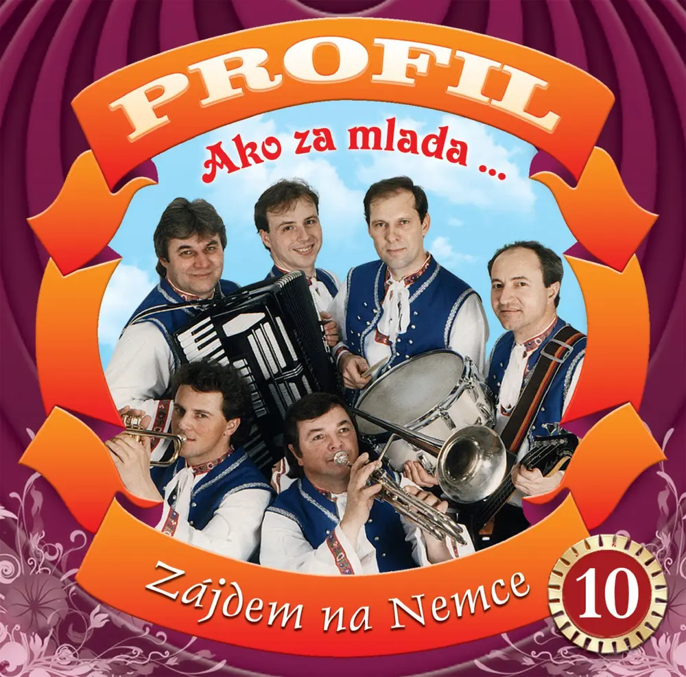 Skupina Profil – Ako za mlada... Zájdem na Nemce (10) (CD)