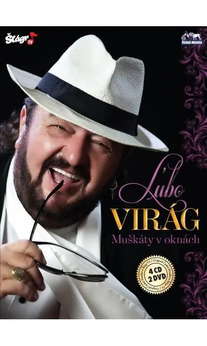 Ľubo Virág – CD VIRAG LUBO  MUSKATY V OKNACH (4CD+2DVD)