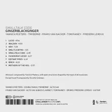Yannick Peeters – SMALLTALK CODE (CD)