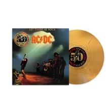 AC/DC, Vinyl Let There Be Rock (50th Anniversary Gold Vinyl Edition)