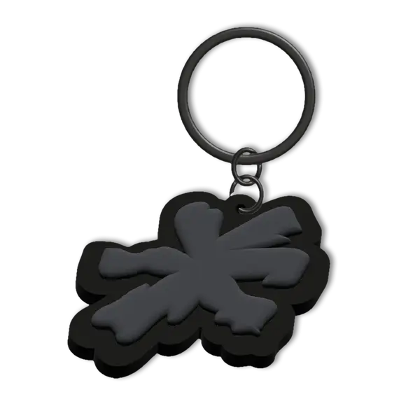 Accesories – Keyring Puff Logo Black