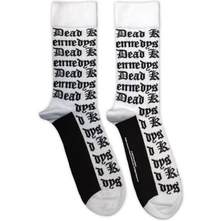 Dead Kennedys, Ponožky Gothic Logo Pattern, Unisex, Biela