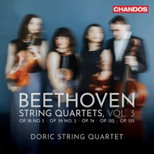 CD BEETHOVEN: STRING QUARTETS VOL. 3