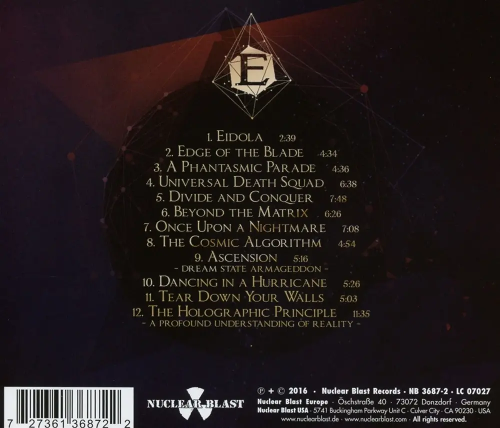 Epica – THE HOLOGRAPHIC PRINCIPLE (CD)