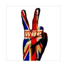 Doplnok Greetings Card: V Sign