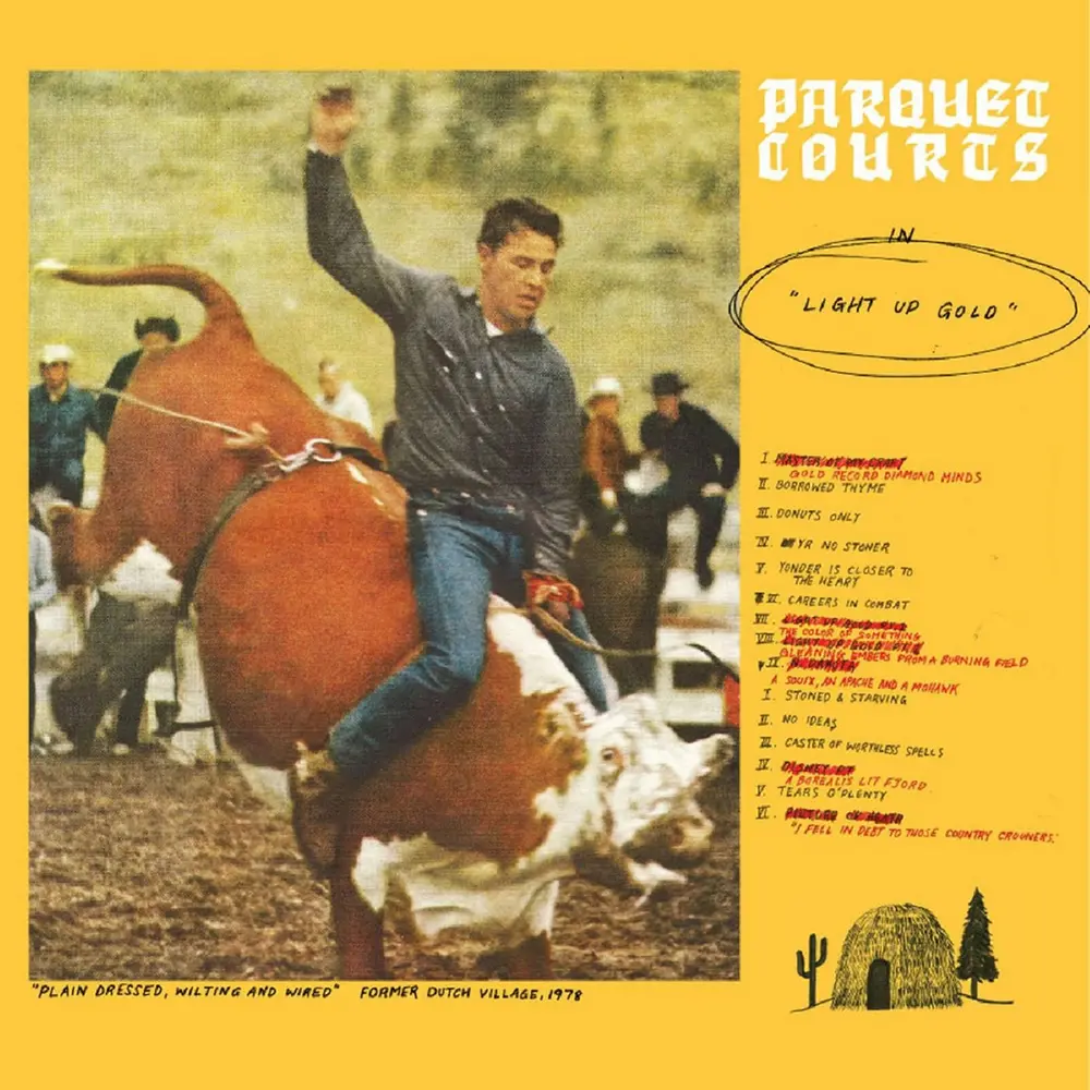 Parquet Courts – LIGHT UP GOLD/TALLY ALL THE THINGS THAT YOU BROKE (CD)