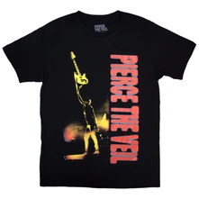 Pierce the Veil, Tričko Guitar Swing, Unisex, Čierna