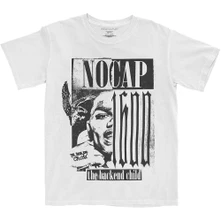 NoCap, Tričko Backend, Unisex, Biela