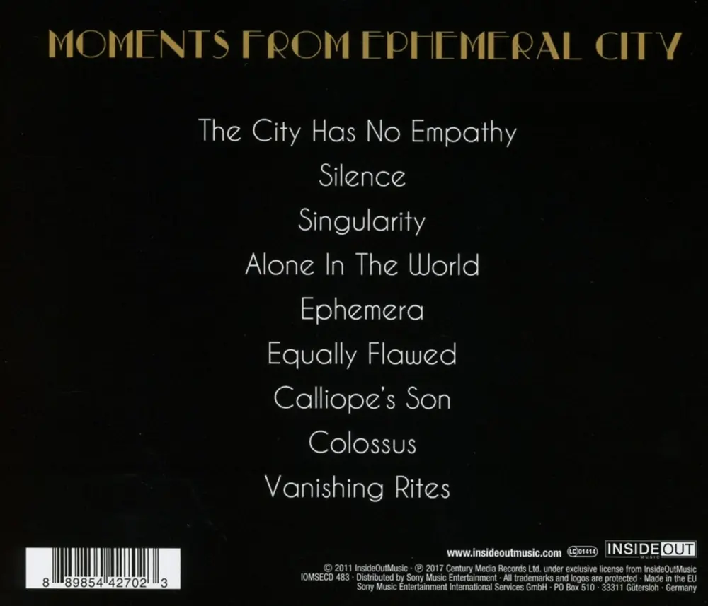 Caligula's Horse – Moments From Ephemeral City (Re-Issue 2017) (CD)