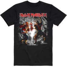 Iron Maiden, Tričko Trooper 2022, Unisex, Čierna
