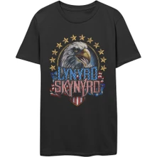 Lynyrd Skynyrd, Tričko Eagle, Unisex, Čierna