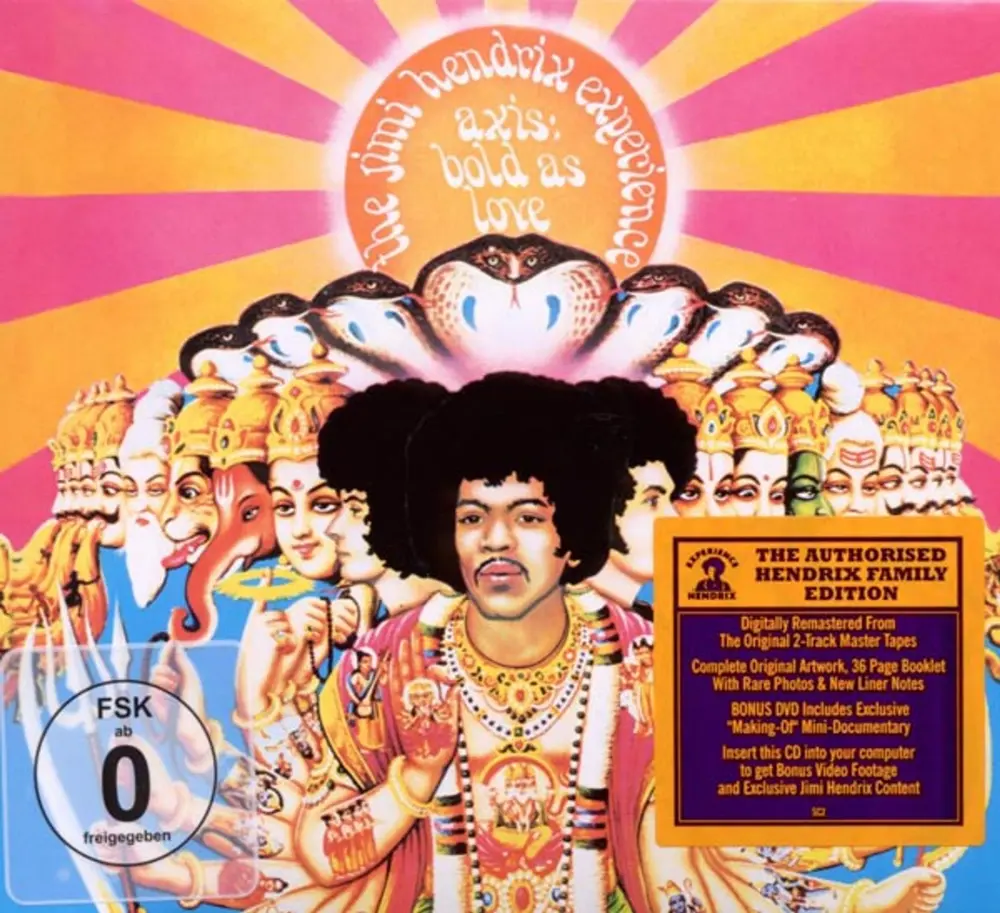 The Jimi Hendrix Experience – Axis: Bold as Love (2010) (CD)