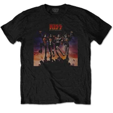 Kiss, Tričko Destroyer, Unisex, Čierna