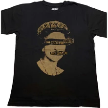 Sex Pistols, Tričko God Save The Queen, Unisex, Čierna