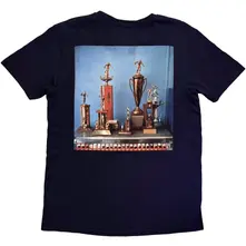 Unisex T-Shirt: Bleed American Twist (Navy Blue) (Back Print) thumbnail