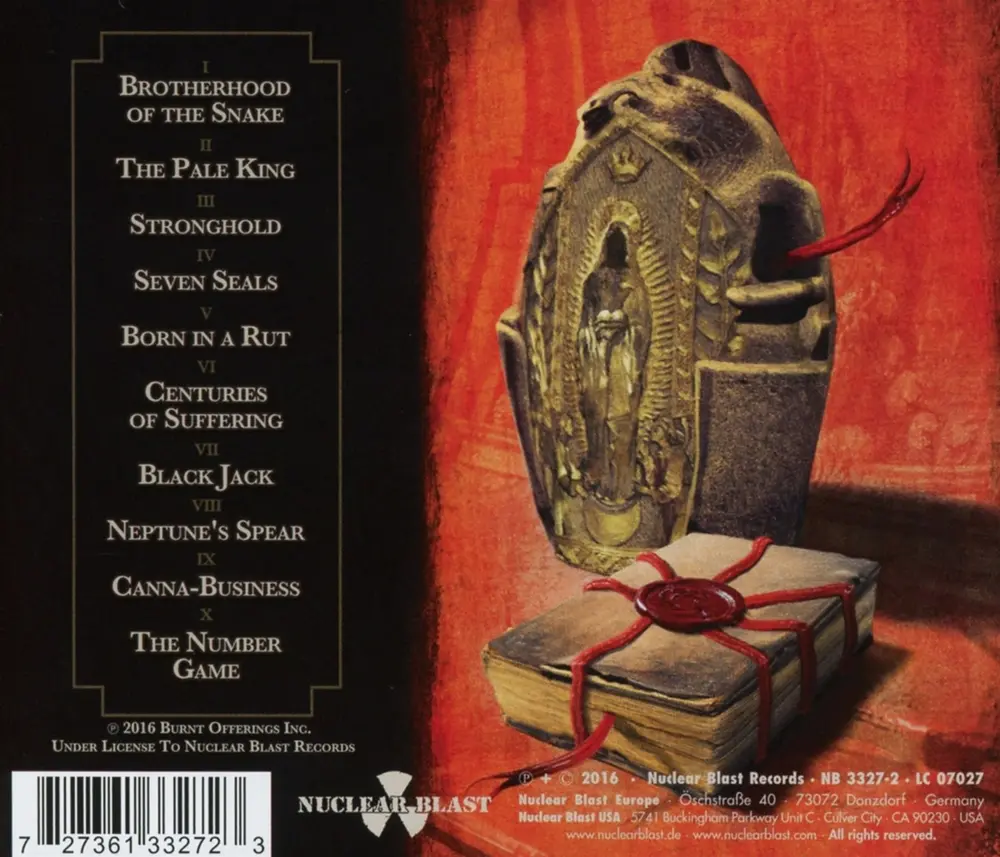 Testament – Brotherhood of the Snake (CD)