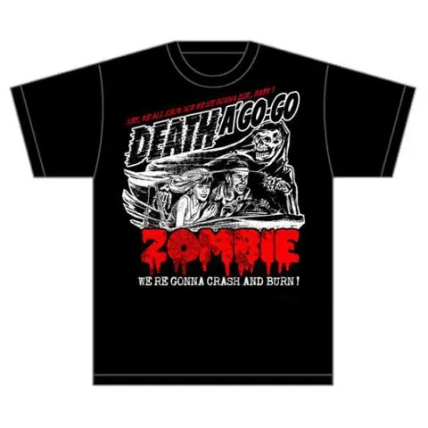 Rob Zombie – Tričko Zombie Crash (Čierna), Unisex, Čierna