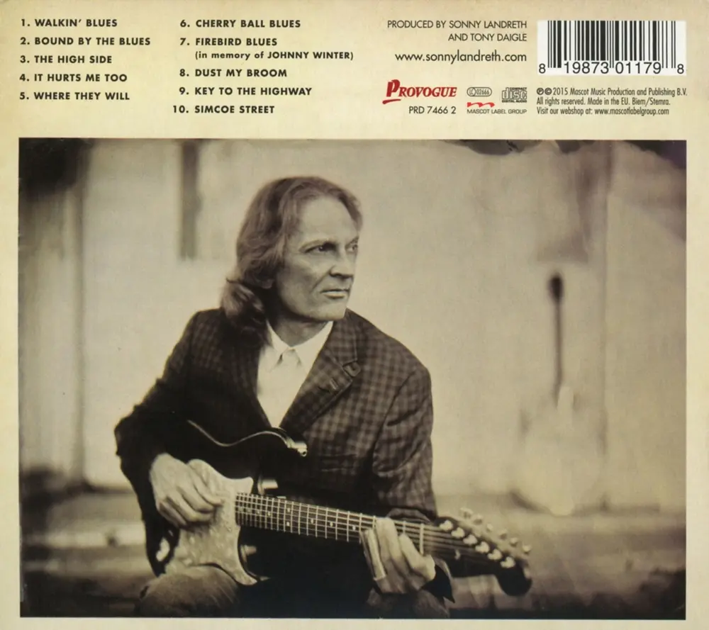 Sonny Landreth – BOUND BY THE BLUES (CD)