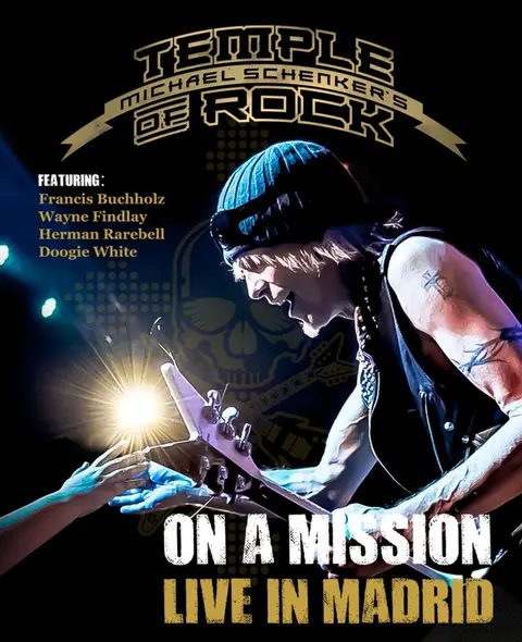 Michael Schenker – Blu-ray ON A MISSION - LIVE IN...