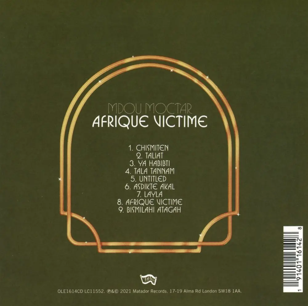 Mdou Moctar – AFRIQUE VICTIME (CD)