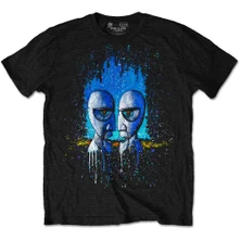 Pink Floyd, Tričko Division Bell Drip, Unisex, Čierna