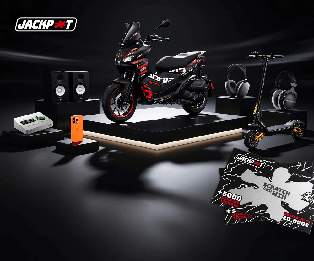 WIN PRIZES UP TO 10.000€