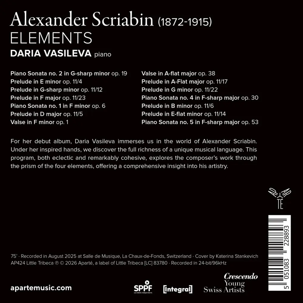 SCRIABIN: ELEMENTS