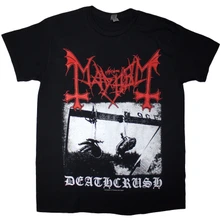 Mayhem, Tričko Deathcrush, Unisex, Čierna