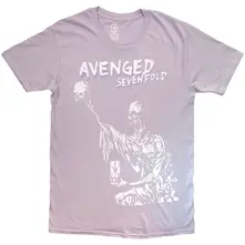 Avenged Sevenfold, Tričko Unisex T-Shirt: The Offering (Purple), Fialová