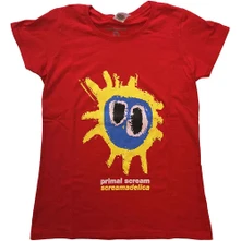 Primal Scream, Tričko Screamadelica, Žena, Červená