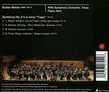 Paavo Järvi – JARVI, PAAVO & NHK SYMPHO - Mahler: Symphony No. 6 "Tragic" (CD)