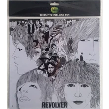 Smaltovaná tabuľka Steel Wall Sign: Revolver Album Cover