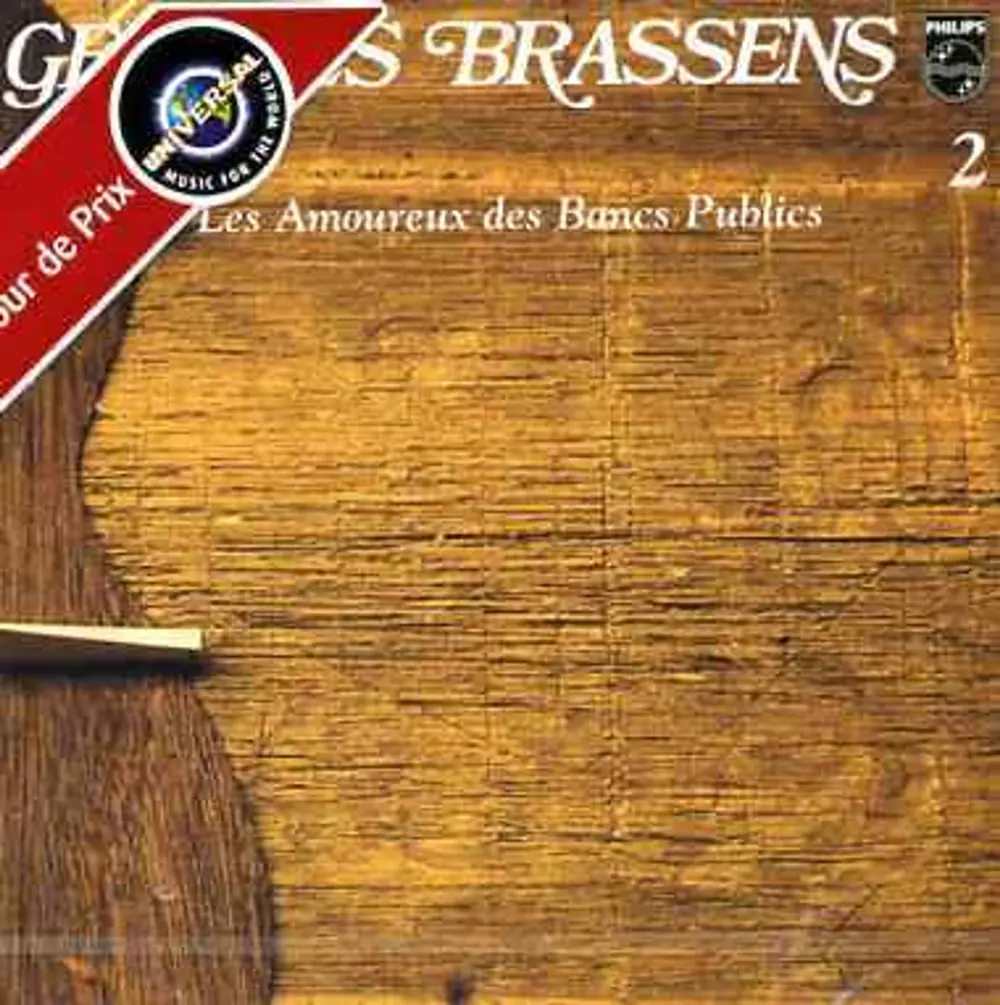 Georges Brassens – LES AMOUREUX DES BANCS PUBLIQUES (CD)