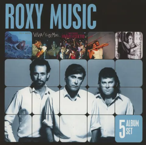 Roxy Music – CD 5 ALBUM SET
