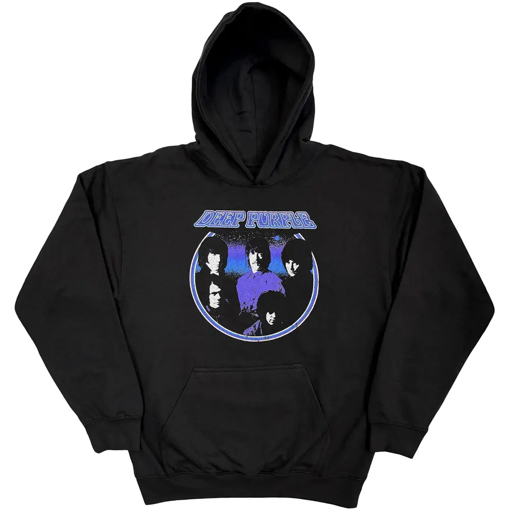 Unisex Pullover Hoodie: Band Circle Photo (Black) (UNFINISHED)