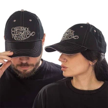 Creedence Clearwater Revival, Šiltovka Logo, Unisex, Čierna