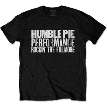 Humble Pie, Tričko Rockin The Fillmore, Unisex, Čierna