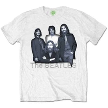 The Beatles, Tričko Tittenhurst Table, Unisex, Biela