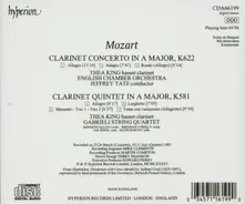 MOZART: CLARINET CONCERTO, K. 622 & CLARINET QUINT thumbnail