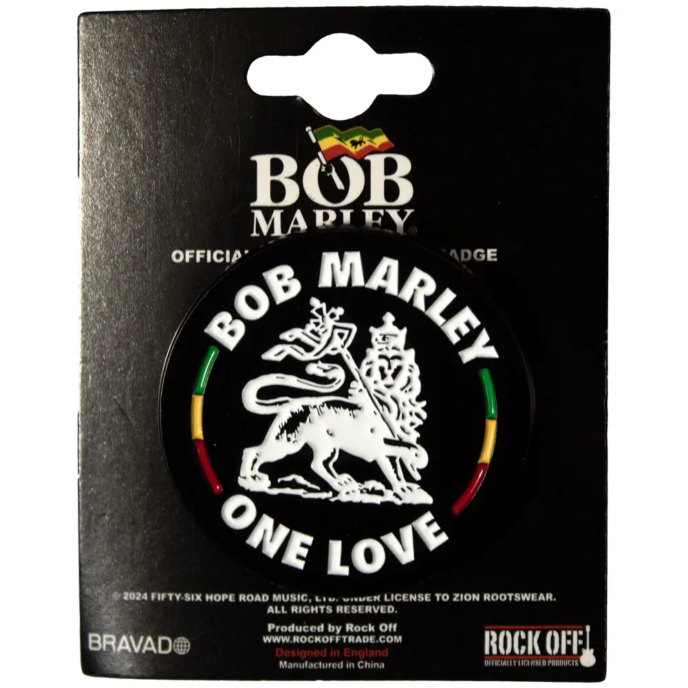 Bob Marley – Lion (Odznak)